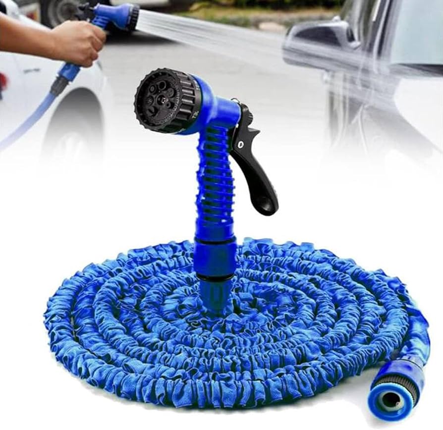 شلنگ جادویی و سر آبپاش 7 حالته Magic Hose سایز 3-9 متری