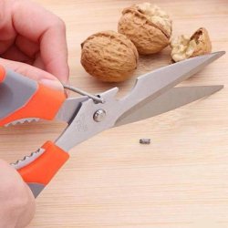 قیچی استیل ضدزنگ چندکاره حرفه ای